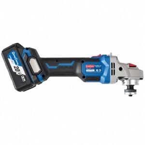 Dong Cheng DCSM03-100 cordless brushless angle grinder with 20V 4.0Ah battery