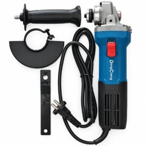 Dong Cheng DSM21-100 900W angle grinder with side handle guard and pin spanner