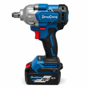 DongCheng DCPB488 20V MAX cordless brushless impact wrench with 4.0Ah battery